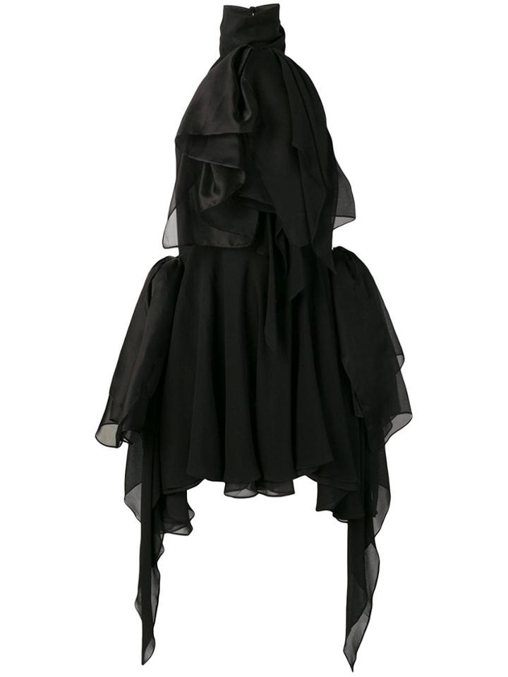 Redemption Neck Tie Dress - Black