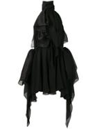 Redemption Neck Tie Dress - Black