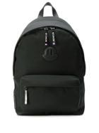 Moncler Logo Zipped Backpack - Black