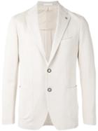 Tagliatore - Two Button Blazer - Men - Cotton/cupro - 52, White, Cotton/cupro