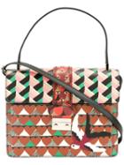 Red Valentino Geometric Print Tote