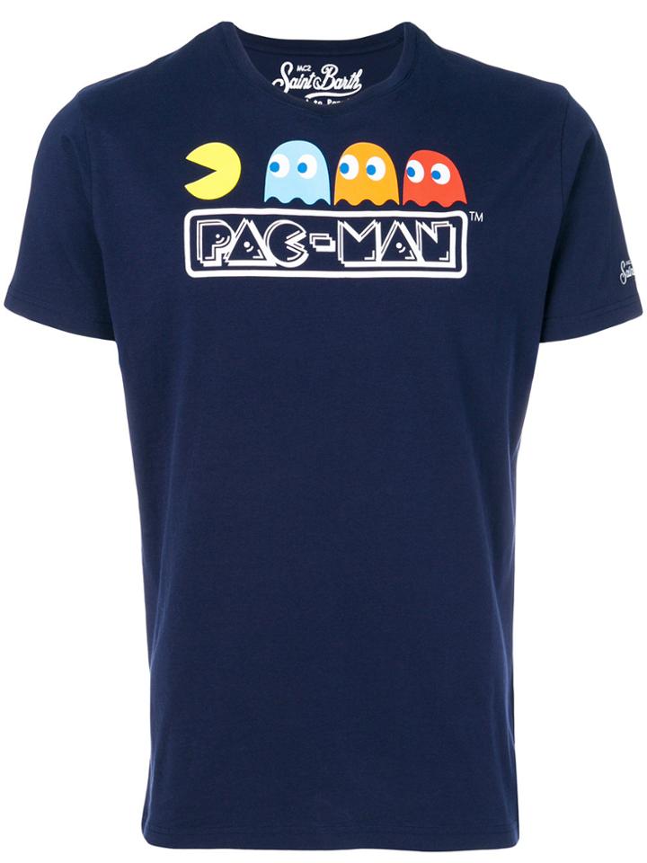 Mc2 Saint Barth Pac-man Man-eater Printed T-shirt - Blue