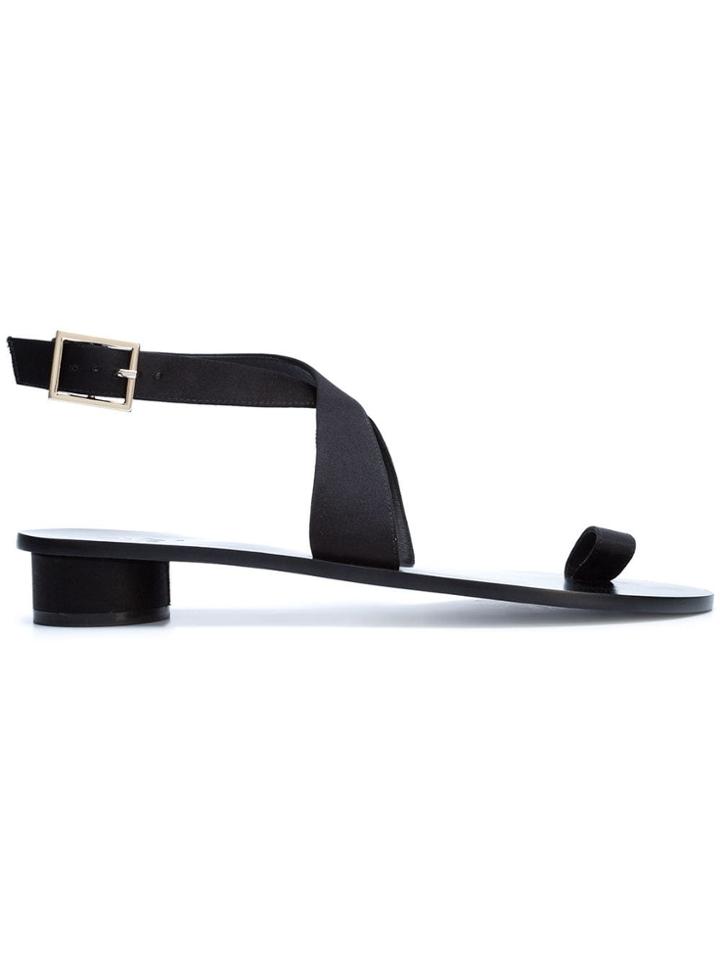 Tibi Hanson Sandals - Black