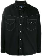 Levi's: Made & Crafted Contrast Stitching Over Shirt - Black