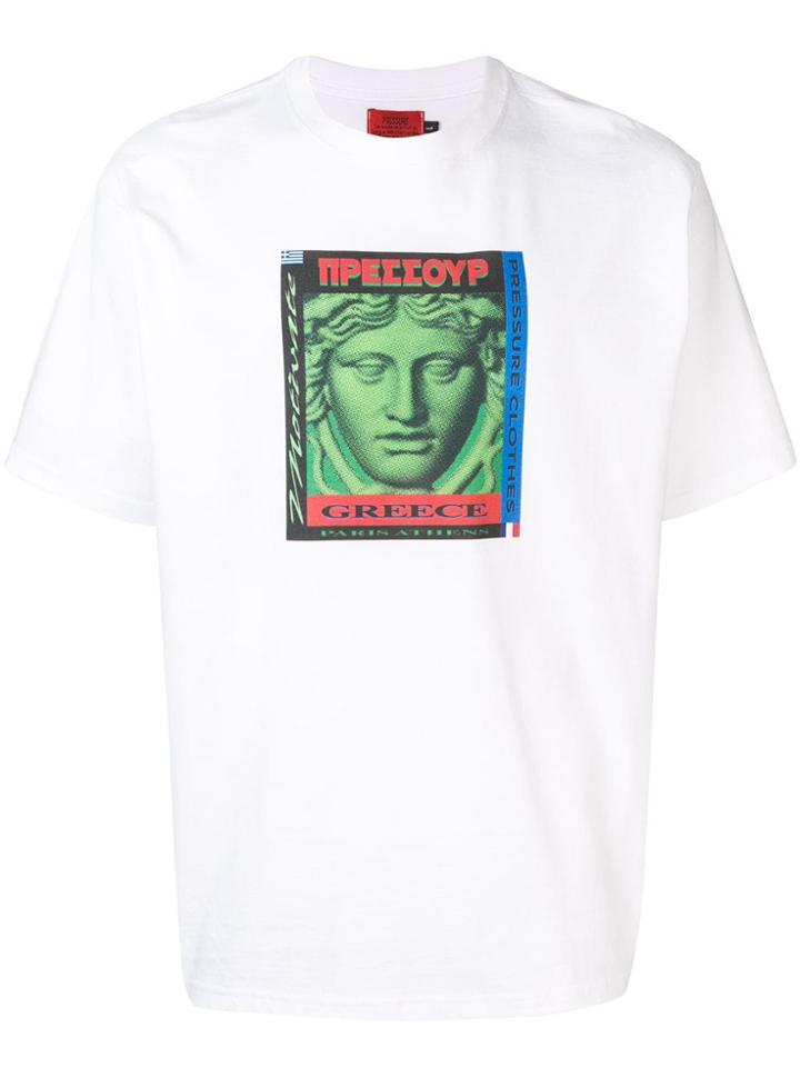 Pressure Alliance Print T-shirt - White