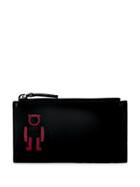 Salvatore Ferragamo Gancini Robot Wallet - Red