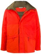 Aspesi Contrast Colour Padded Jacket - Orange