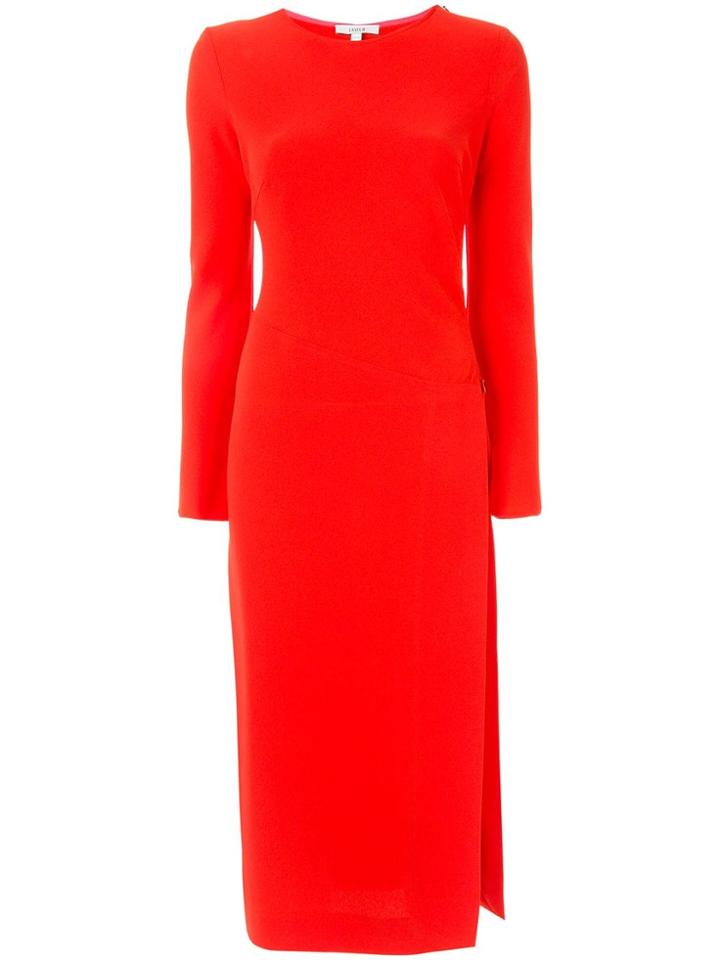 Layeur Side Slit Top - Red