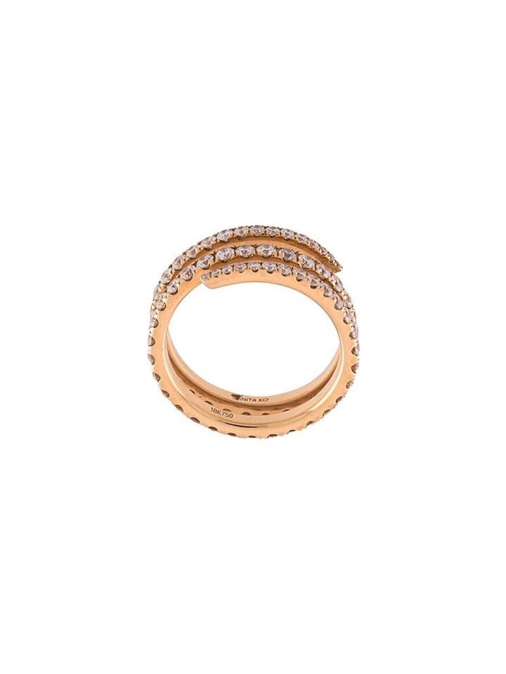 Anita Ko Diamond Coil Ring