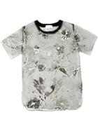 Carven - Illustrated Print Blouse - Women - Linen/flax/polyamide/polyester/viscose - 40, White, Linen/flax/polyamide/polyester/viscose