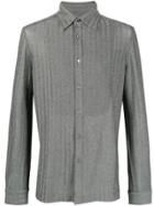 Missoni Wave-pattern Regular-fit Shirt - Grey