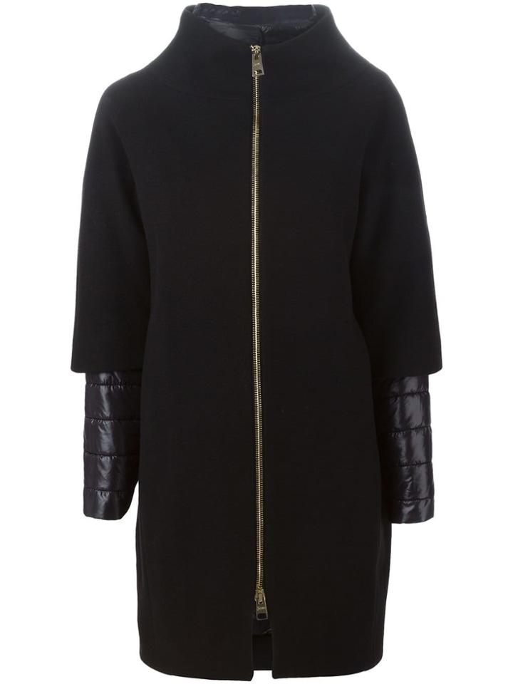 Herno Detachable Padded Coat - Black