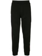 Neil Barrett Contrast Trim Track Bottoms - Black