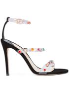 Sophia Webster Rosalind Gem Sandals - Black