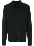 Helmut Lang Front Pocket Shirt Jacket - Black
