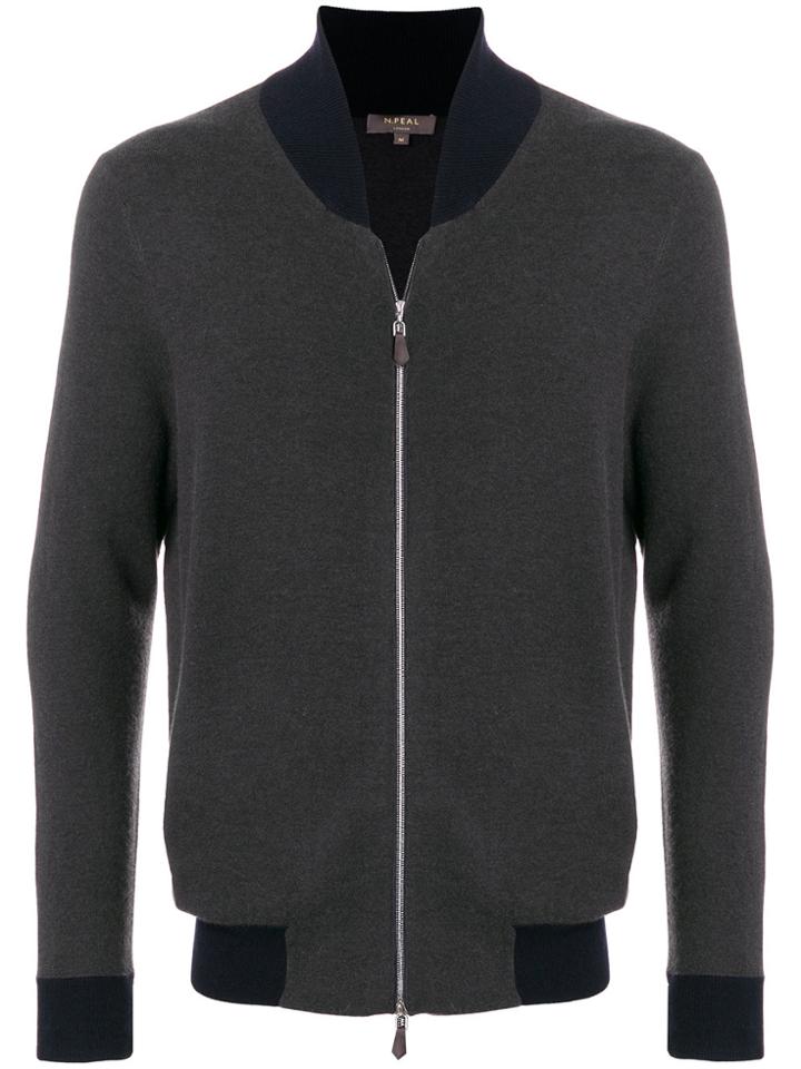 N.peal Superfine Bomber - Grey