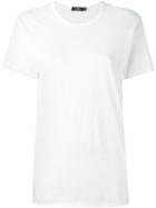 Bassike Round Neck T-shirt, Women's, Size: Xs, White, Organic Cotton