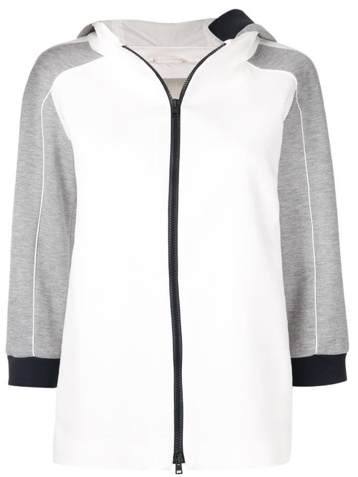 Herno Zipped Two-tone Jacket - Multicolour