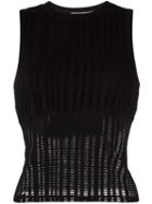 T By Alexander Wang Perforated Top