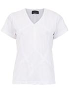 Olympiah Malta Top With Cut Details - White
