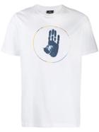 Ps Paul Smith Hand Print T-shirt - White