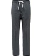 Miu Miu Side Stripe Track Trousers - Grey