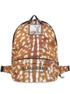 Burberry Deer Print Convertible Bum Bag - Brown