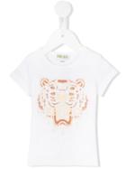 Kenzo Kids - Logo Print T-shirt - Kids - Cotton/spandex/elastane - 9 Mth, Infant Girl's, White