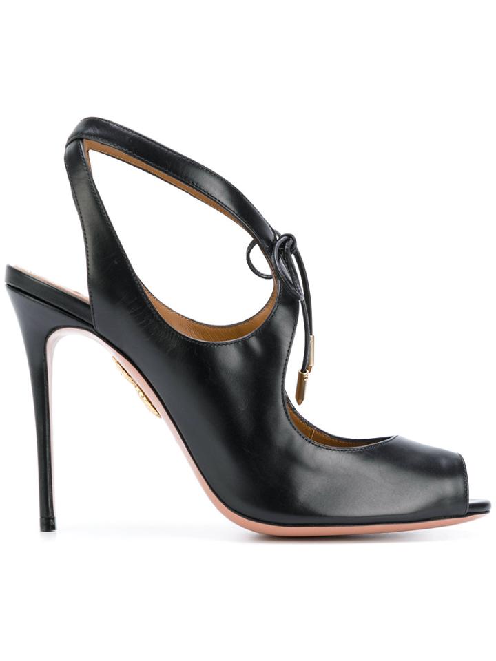 Aquazzura Riley Sandals - Black