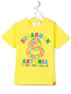 Sugarman Kids Duck Print T-shirt, Boy's, Size: 7 Yrs, Yellow/orange