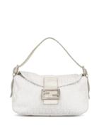 Fendi Pre-owned Zucca Mamma Shoulder Bag - Silver