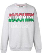 Moschino 'moschino Couture!' Sweatshirt - Grey