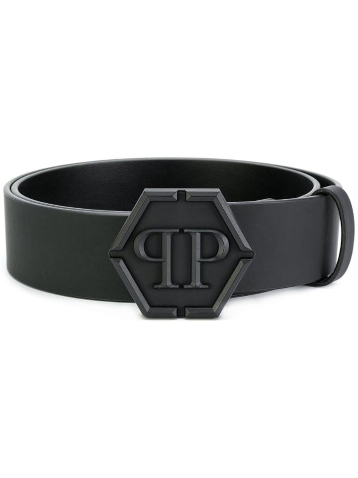 Philipp Plein Lime Belt - Black