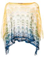 Missoni Embroidered Draped Top - Multicolour