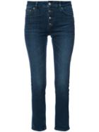 Anine Bing High Waisted Skinny Jeans - Blue