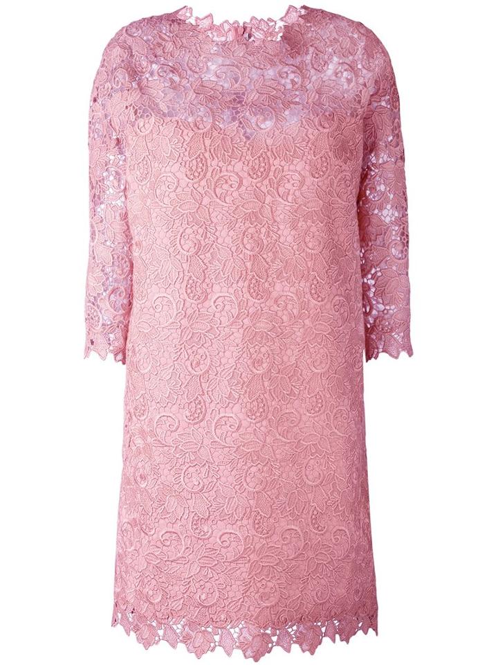 Ermanno Scervino Lace Overlay Dress