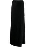 Ann Demeulemeester Buckle Detail Trousers - Black