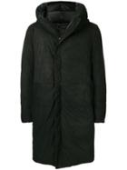 Poème Bohémien Hooded Padded Coat - Black