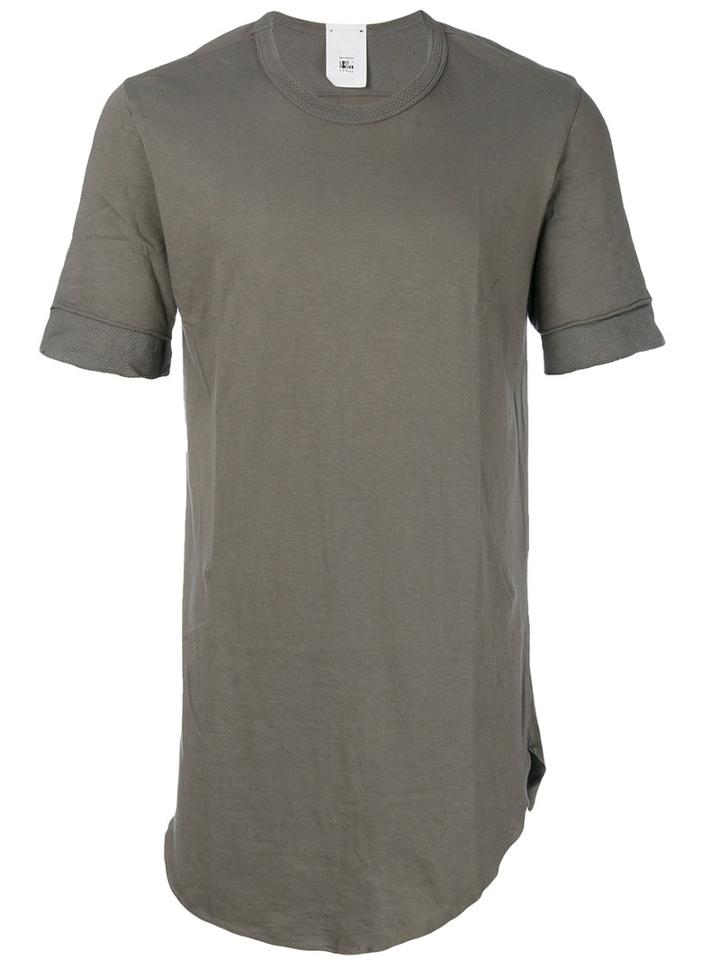 Lost & Found Rooms - Double Sleeve T-shirt - Men - Cotton - M, Grey, Cotton