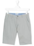 Paolo Pecora Kids - Smart Shorts - Kids - Cotton/spandex/elastane - 14 Yrs, Boy's, Grey