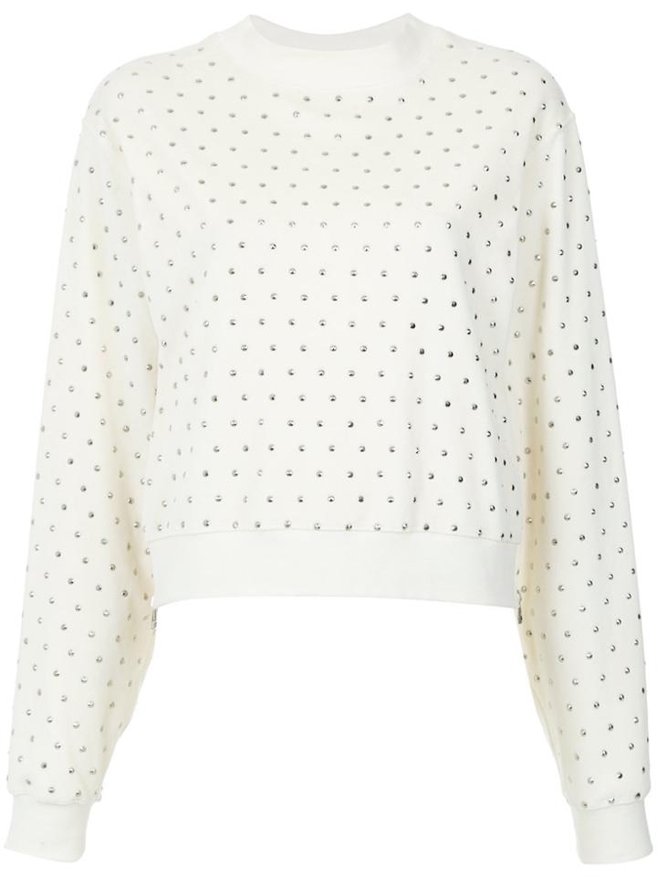 Reinaldo Lourenço Studded Blouse - White