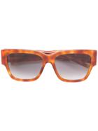 Saint Laurent Eyewear Oversized Sunglasses - Brown