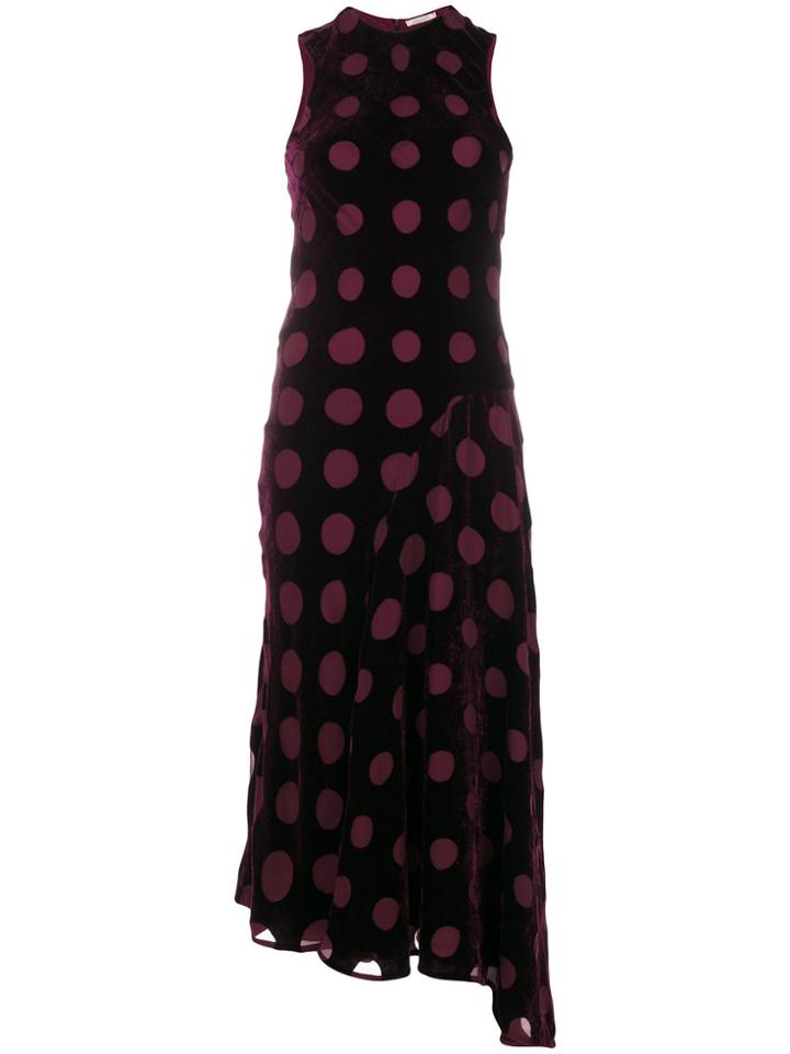 Nina Ricci Polka-dot Dress - Pink & Purple