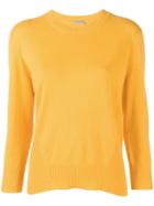 Bottega Veneta Classic Crew Neck Sweater - Yellow & Orange