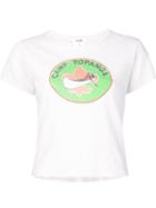 Re/done 'camp Topanga' T-shirt, Women's, Size: Small, White, Cotton