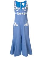 Alice Mccall Pastime Paradise Floral Dress - Blue
