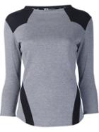 Y-3 Double Jersey Top, Women's, Size: Xs, Grey, Cotton/modal/polyamide