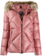 Blauer Padded Hooded Jacket - Pink