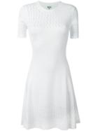 Kenzo Lace Hole Dress - White
