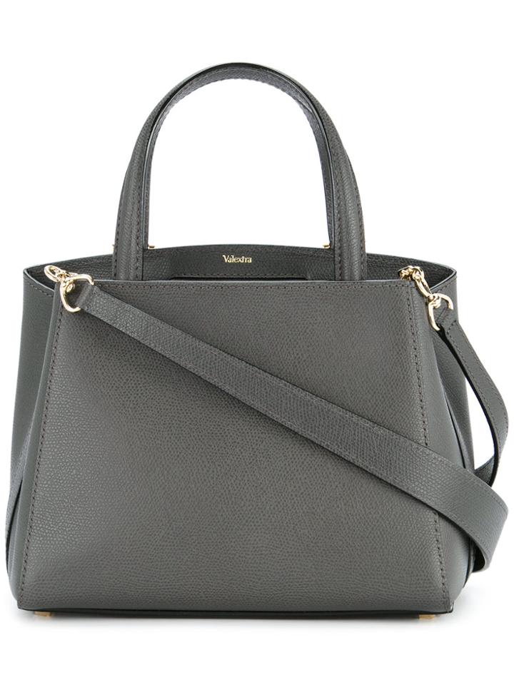 Valextra Small Triennale Tote Bag - Grey